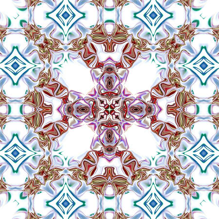 Unique mandala, Oriental round pattern, Mystical motif, Abstract exotic background. Fantastic...