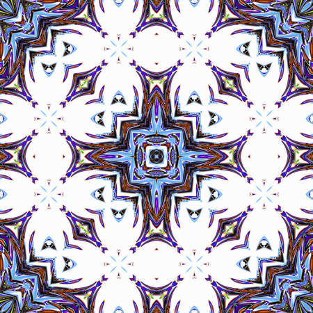 Unique mandala, Oriental round pattern, Mystical motif, Abstract exotic background. Fantastic...