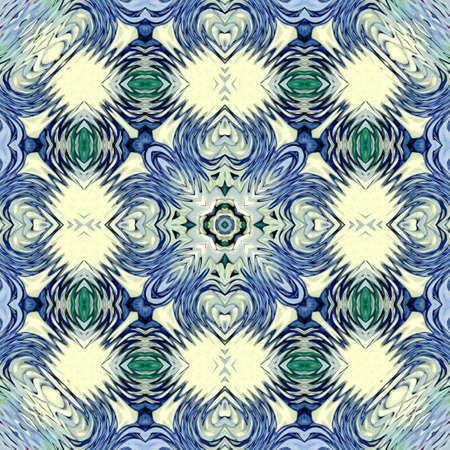 Unique mandala, Oriental round pattern, Mystical motif, Abstract exotic background. Fantastic...