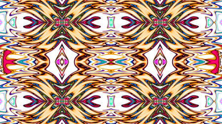 Unique mandala, Oriental round pattern, Mystical motif, Abstract exotic background. Fantastic...