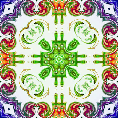 Unique mandala, Oriental round pattern, Mystical motif, Abstract exotic background. Fantastic...
