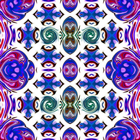 Unique mandala, Oriental round pattern, Mystical motif, Abstract exotic background. Fantastic...
