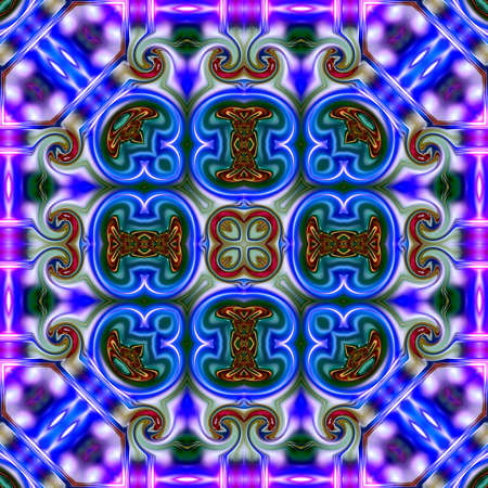 Unique mandala, Oriental round pattern, Mystical motif, Abstract exotic background. Fantastic...
