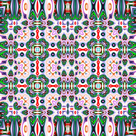 Unique mandala, Oriental pattern, Mystical motif, Abstract background. Fantastic fractal design,...