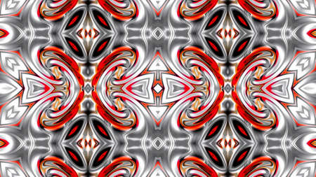 Unique mandala, Oriental pattern, Mystical motif, Abstract background. Fantastic fractal design,...