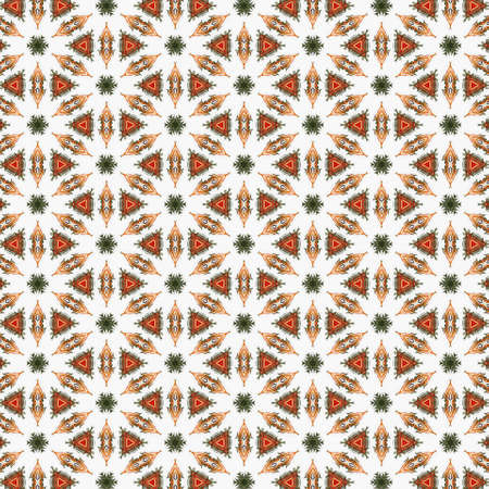 Oriental pattern, Mystical motif, Abstract background. Fantastic fractal design, Colorful digital...