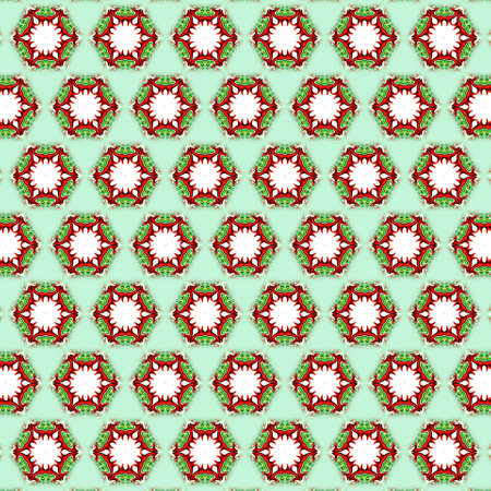 Oriental pattern, Mystical motif, Abstract background. Fantastic fractal design, Colorful digital...