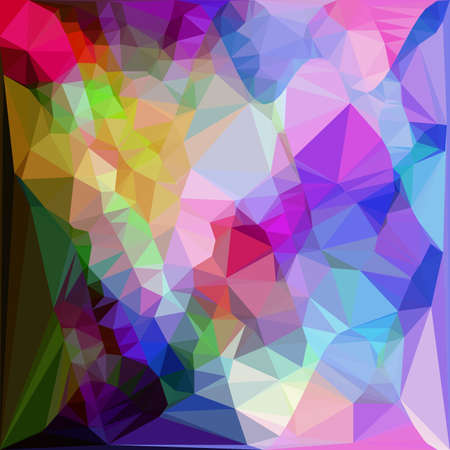 Oriental pattern, Mystical motif, Abstract background. Fantastic design, Colorful digital art, geometric texture.の写真素材