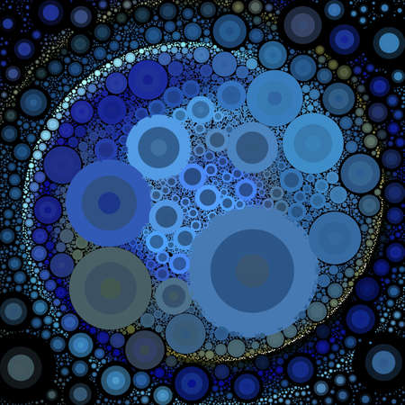 Colorful digital art, Oriental pattern, geometric texture, Mystical motif, Abstract background,...