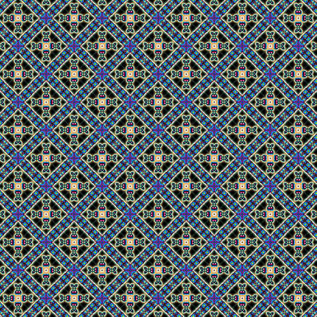 Colorful digital art, Oriental pattern, geometric texture, Mystical motif, Abstract background,...