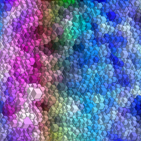 Colorful digital art, Oriental pattern, geometric texture, Mystical motif, Abstract background,...
