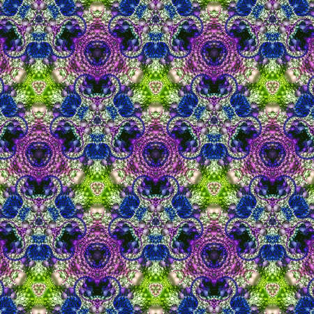 Colorful digital art, Oriental pattern, geometric texture, Abstract background,