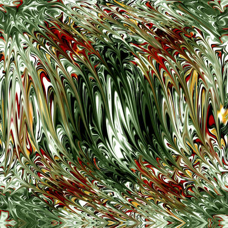 Colorful digital art, Oriental pattern, geometric texture, Abstract background