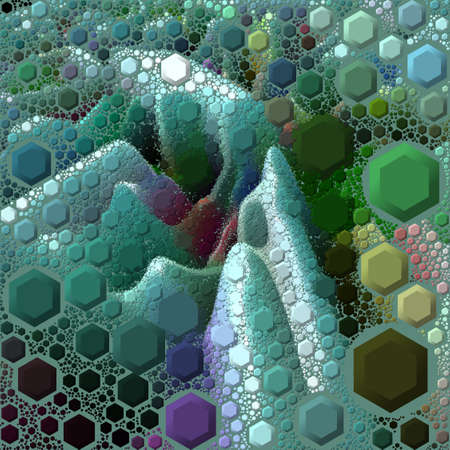 Colorful digital art