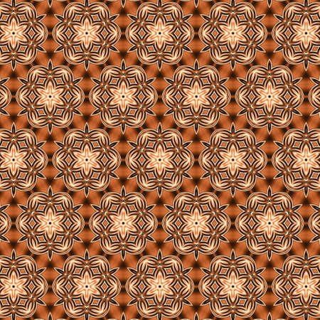 Colorful digital art, Oriental pattern, geometric texture, Abstract background