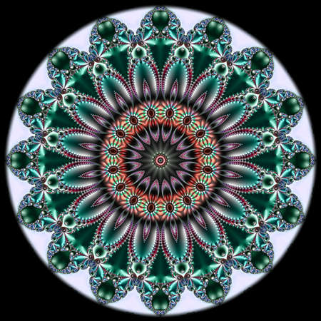 Special art, unique abstract design, fractal geometryの写真素材