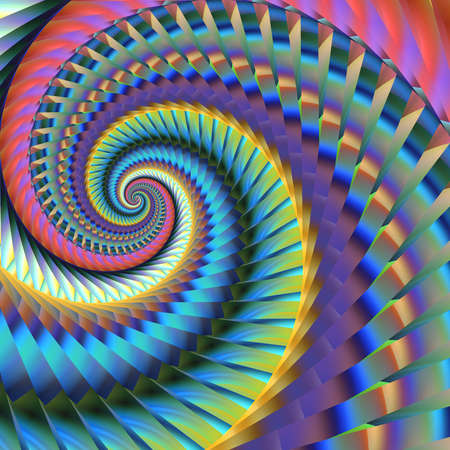 Special art, unique abstract design, fractal geometryの写真素材