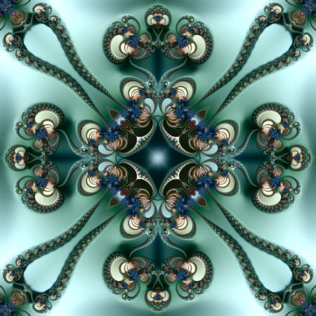 Special art, unique abstract design, fractal geometryの写真素材