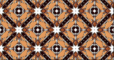 geometric ornamental shapes. decorative symmetrical background. unique and creative design. abstract...