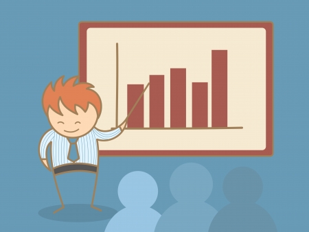 business trainingのイラスト素材