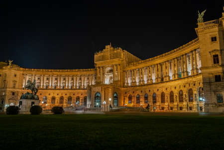 The New Castle (German: Neue Burg) is a part of the Hofburg in Vienna, Austriaのeditorial素材