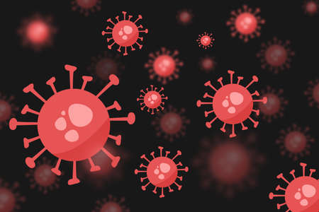 Corona Virus Background.の写真素材