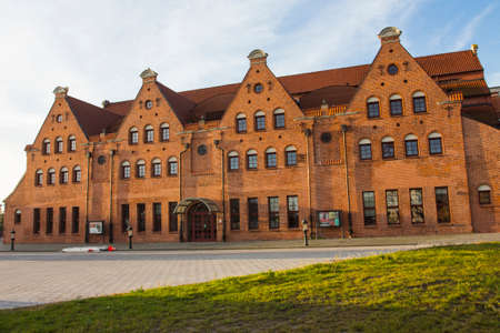 A building of Polish Baltic F.Chopin Philharmonic in Gda?sk. Poland