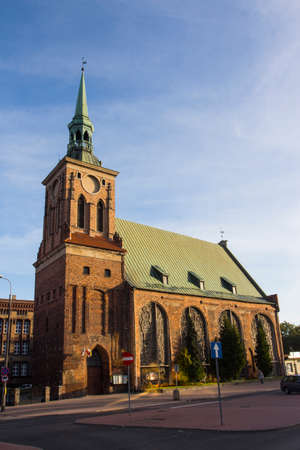 The parish of St. Barbara is an old church in Gdansk. Poland