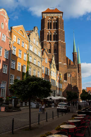 St. Mary's Catholic Church in Gdask, Poland.
