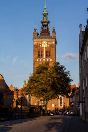 Old Church on Gdansk Street. Poland
