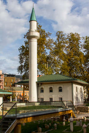 Bakr-babina mosque in Sarajevo. Bosnia and Herzegovinaの写真素材