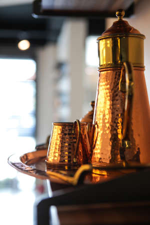 ibrik made by copperの写真素材