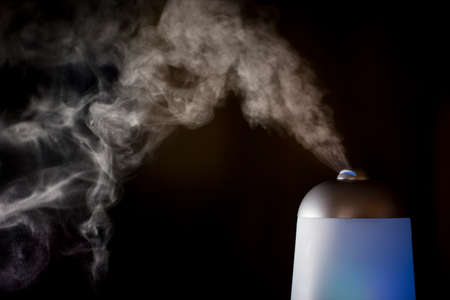 Essential oils being diffused into the air.の写真素材