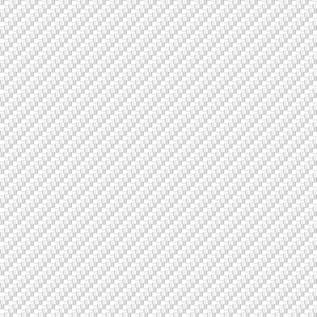 Vector abstract white carbon fiber material texture background designのイラスト素材