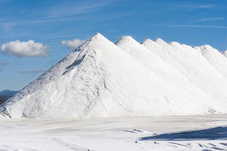 Salt Mountainsの写真素材