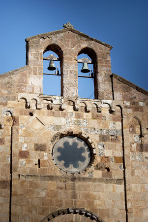 Sardinia Church Facadeの写真素材