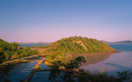 Top view landscapeの写真素材