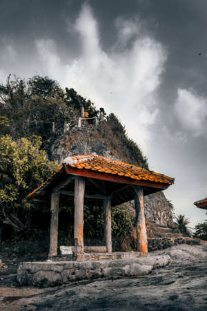 Tropical paradise beach in summerの写真素材