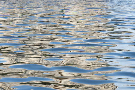 lake water Reflectionsの写真素材