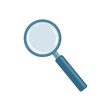 Magnifying glass icon.のイラスト素材