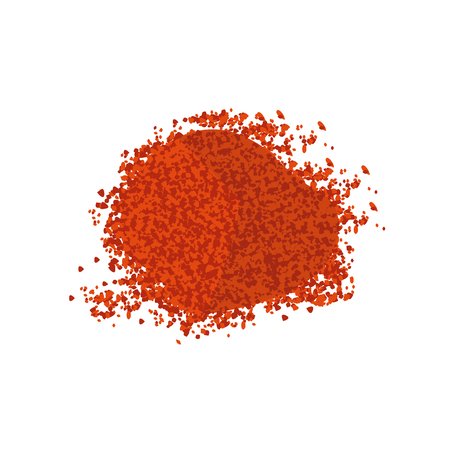 Chili Spice or Red Paprika Powderのイラスト素材