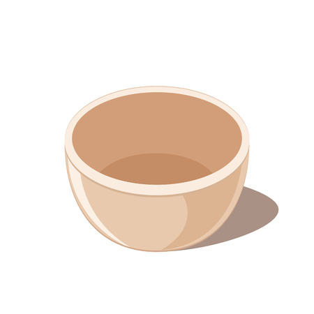 Empty Bowl Iconのイラスト素材