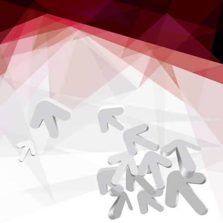 Arrows speed background.Abstract background concept design.のイラスト素材