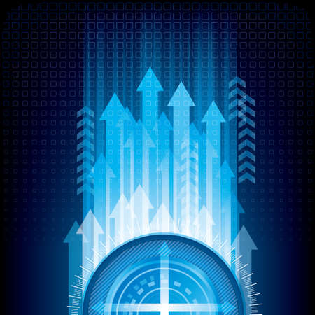 Arrows speed background.Abstract background concept design.のイラスト素材
