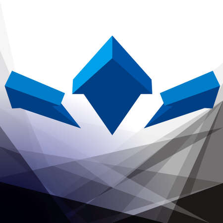 Arrows symbol background.Abstract background concept design.のイラスト素材