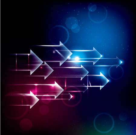 Arrows symbol background.Abstract background concept design.のイラスト素材