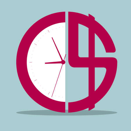 Time is money concept design