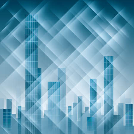 city building decorative twill designs.のイラスト素材