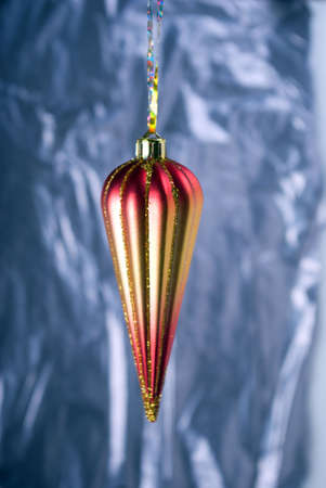 festive decoration on gray background,の写真素材