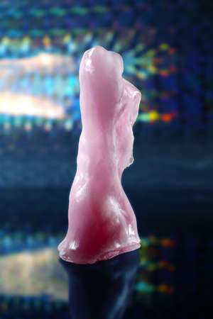  abstract icy figured, thoughts from dreamsの写真素材